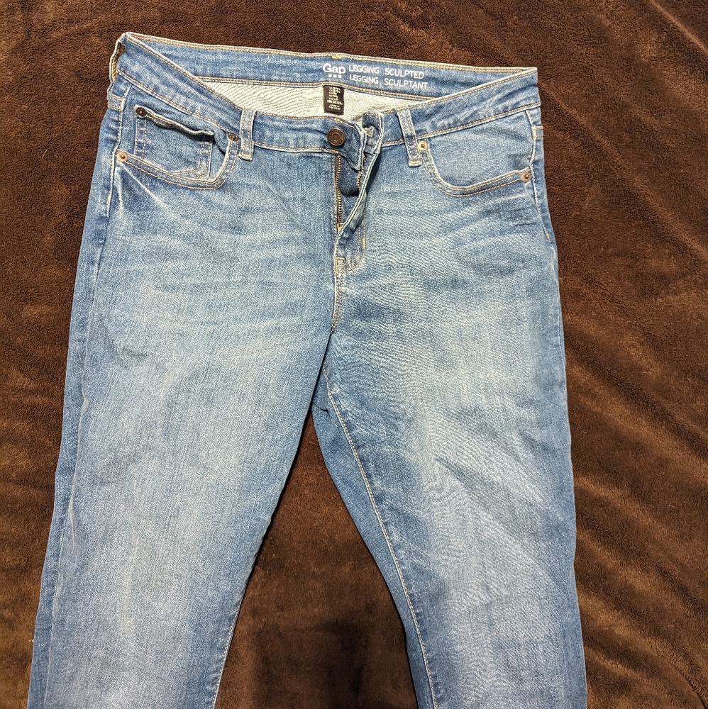 Gap size 12 skinny leg jeans